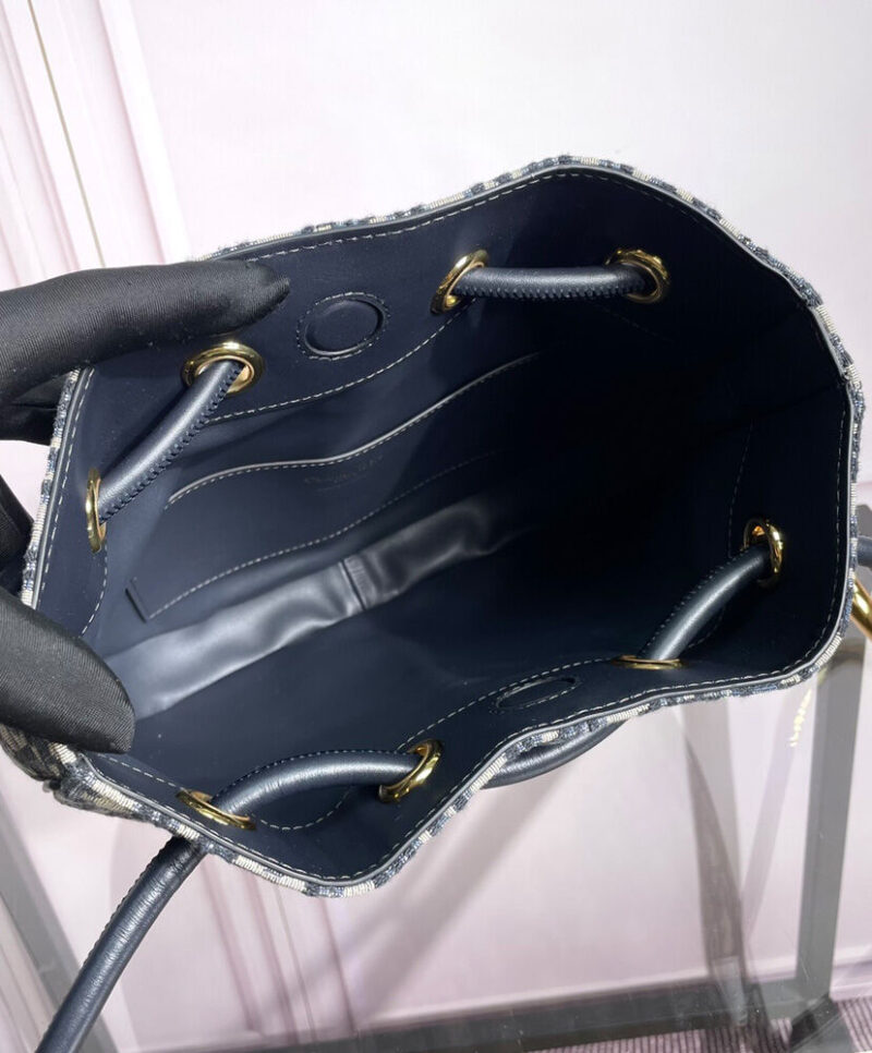 Christian Dior Medium Dior Nolita Bag Dark Blue